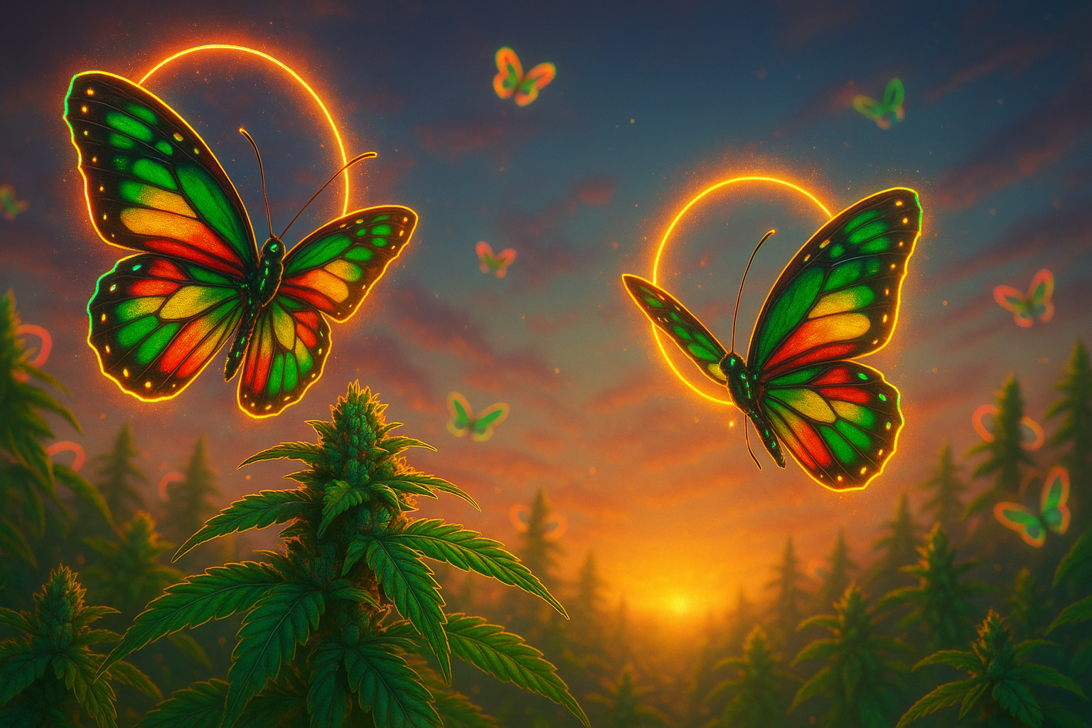 Halo Butterflies